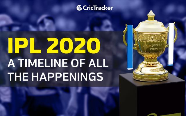 Here is a timeline of how this year’s IPL journey has unfolded.
