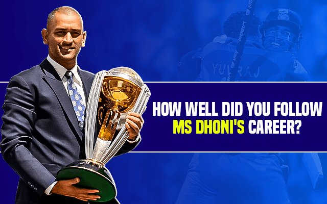 MS Dhoni last played an international match for India in the heart-breaking semi-final loss to New Zealand in the 2019 World Cup.