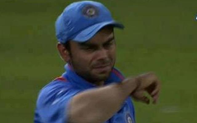 Virat Kohli after India's 2012 World T20 exit