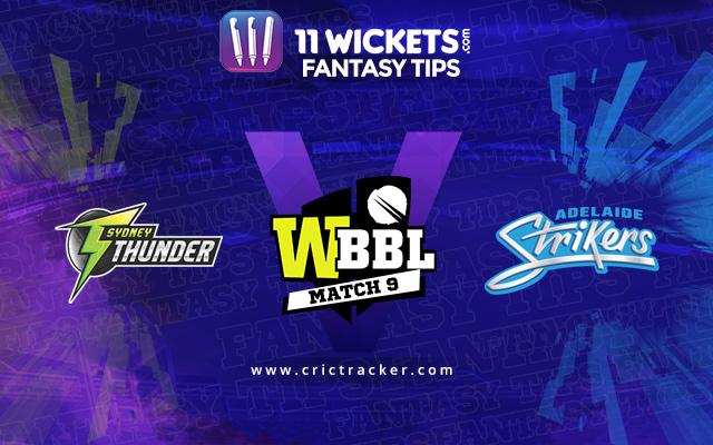 Sydney Thunder are expected to beat a low in confidence Adelaide Strikers side to get their first victory of their season.