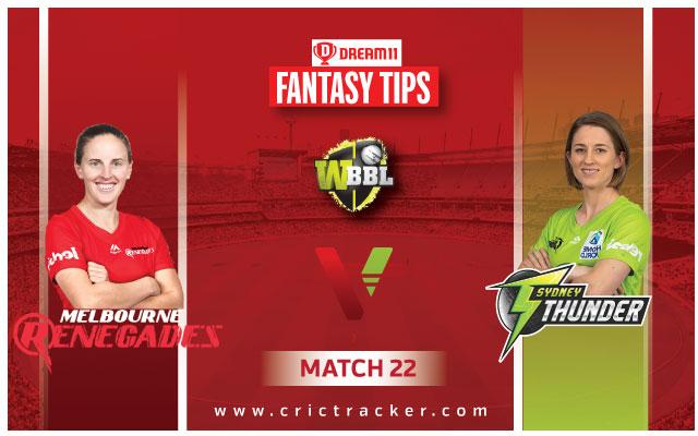 Table-toppers Sydney Thunder are expected to have it easy against a lacklustre Melbourne Renegades.