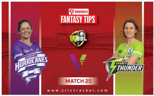 After a shock defeat against Renegades, Sydney Thunder are expected to bounce back to winning ways by defeating Hobart Hurricanes.