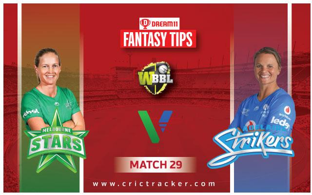 Table-toppers Melbourne Stars are expected to further strengthen their dominance by beating Adelaide Strikers.