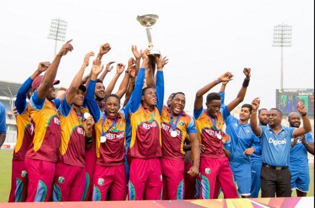 CPL 2016 West Indies U19 team with the U19 World Cup