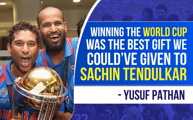 Yusuf also feels that anyone can break his record of the fastest century by an Indian in the IPL.