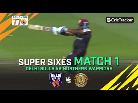 Delhi Bulls vs Northern Warriors | Super Sixes | Match 1 | Abu Dhabi T10 League Season 5