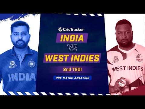 IND vs WI, 2nd T20I - Pre Match Live Cricket Analysis