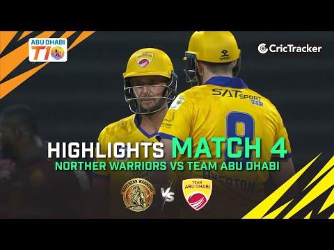 Northern Warriors vs Team Abu Dhabi | Highlights | Match 5 | Abu Dhabi T10 League Season 5