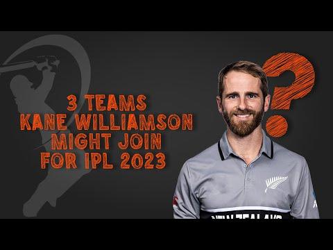 IPL 2023 | 3 teams that may be interested in signing Kane Williamson