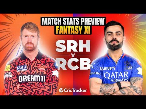 Match 41: SRH vs RCB Today match Prediction, SRH vs RCB Stats | Who will win?