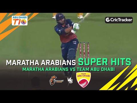 Maratha Arabians vs Team Abu Dhabi | Super Hits | Match 20 | Abu Dhabi T10 League Season 4