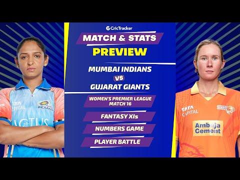 Mumbai Indians vs Gujarat Giants in the ongoing WPL 2024 | Fantasy 11 | Crictracker