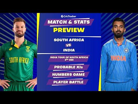 India v South Africa| 3rd Match| India tour of South Africa| Match Preview Pitch Report| CricTracker