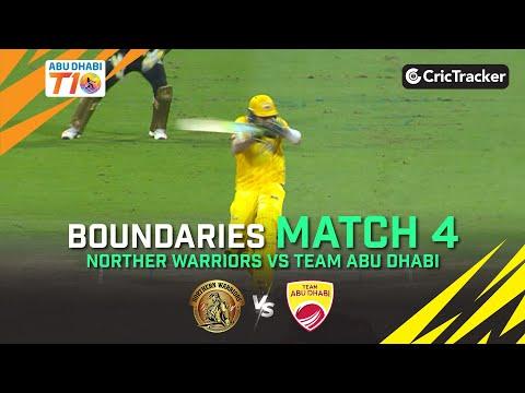 Northern Warriors vs Team Abu Dhabi | Boundaries | Match 5 | Abu Dhabi T10 League Season 5