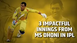 3 Impactful innings from MS Dhoni in IPL | Cricket