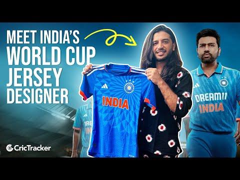 How Aaquib Wani crafted the fresh look for Indian Cricket Jerseys | Exclusive Interview |Crictracker