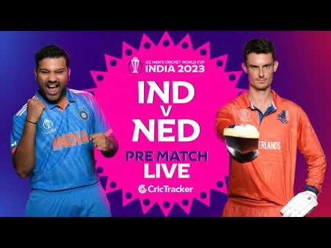 🔴ICC Men's ODI World Cup, India vs Netherlands - Pre-Match Analysis