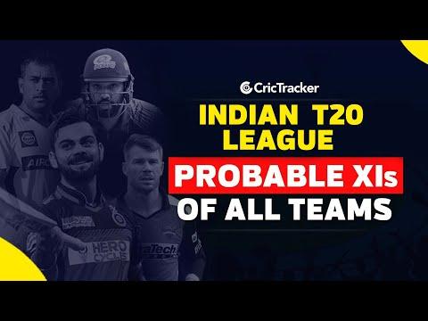 Indian T20 League 2020 | All teams playing 11 | Best predicted 11 of all teams | CricTracker