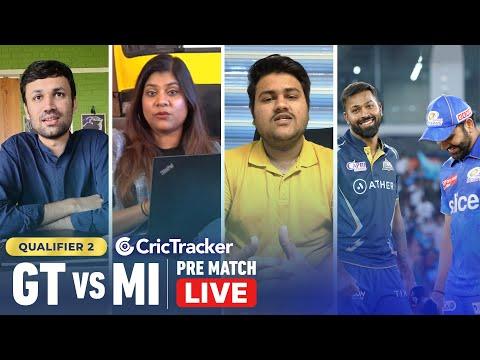 🔴GT vs MI Live | Qualifier 2|Match Prediction|Narendra Modi Stadium pitch report