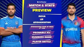 Here's is all you need to know about the 2nd T20I between India vs Afghanistan!