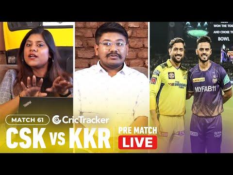 LIVE : IPL 2023 | CSK vs KKR | Match Prediction | Playing 11 | Who will win Today's Match?