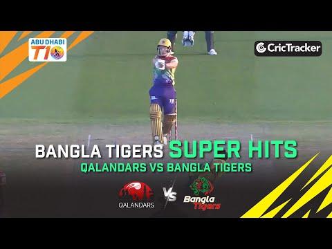 Qalandars vs Bangla Tigers | Super Hits | Match 19 | Abu Dhabi T10 League Season 4
