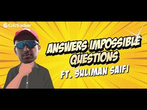 Suliman Safi Answers Impossible and Free Hit Questions | Exclusive Interview | CricTracker