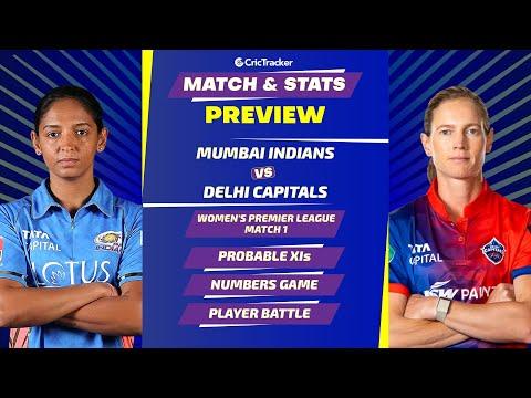 Mumbai Indians Women vs Delhi Capitals Women | WPL 2024 | Match Preview and Stats | CricTracker