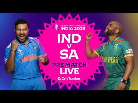 🔴 ICC Men's ODI World Cup, IND vs SA - Pre-Match Analysis