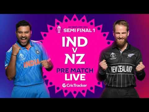 🔴 ICC Men's ODI World Cup, India vs New Zealand- Pre-Match Analysis