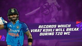 Records that Virat Kohli might break in the T20 World Cup