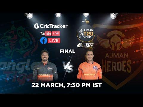 Ajman T20 LIVE: Final - Maratha Arabians vs Delhi Bulls | LIVE CRICKET STREAMING