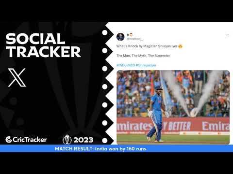 🔴 ICC Men's ODI World Cup, IND vs NED- Post-Match Analysis