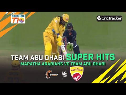 Maratha Arabians vs Team Abu Dhabi | Super Hits | Match 20 | Abu Dhabi T10 League Season 4
