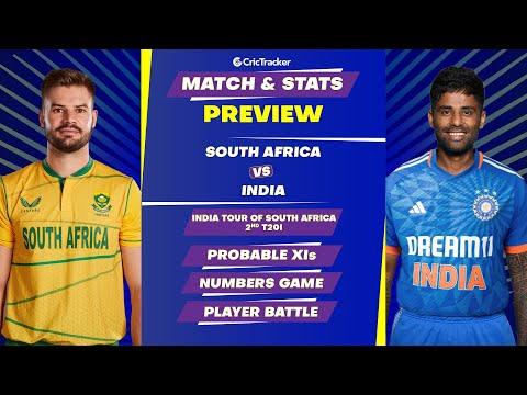 India vs South Africa | 2nd T20I match | Match Preview Stats | Crictracker