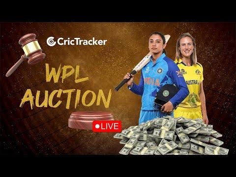 🔴 WPL 2023 Auction Live| Women's IPL 2023 Live Steaming| WPL Players Sold, Unsold & Full squad