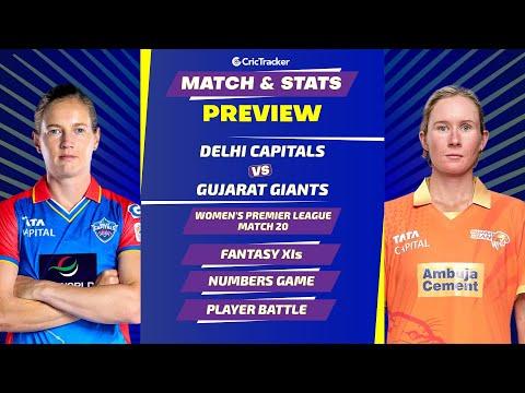 Delhi Capitals vs Gujarat Giants | Fantasy 11 | Match Stats Preview | Crictracker
