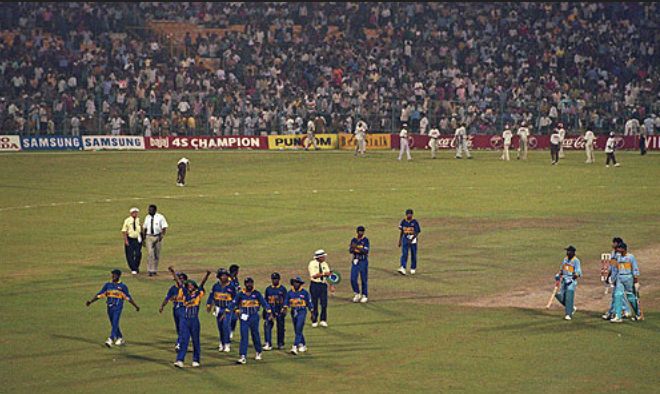 Sri Lanka, 1996, World Cup Semifinal Cricket