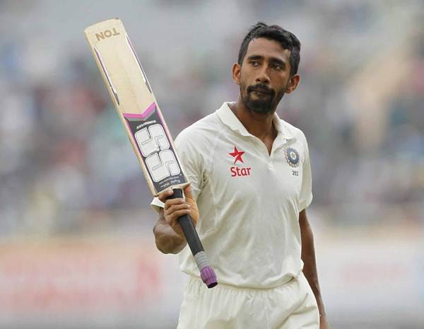 Wriddhiman Saha is comfortable batting at any position for the team