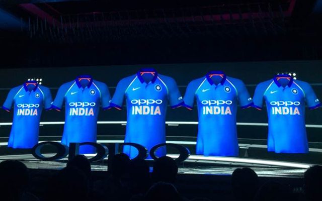 oppo india jersey
