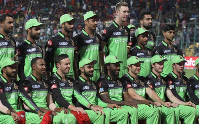 making RCB's green jersey 