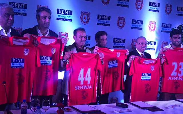 Kings XI Punjab unveil their new jersey