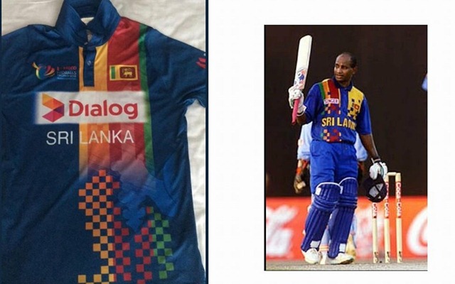 sri lanka cricket team new jersey