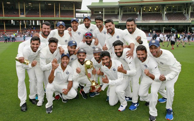 Indian team, India defeat Australia
