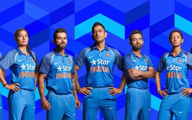 team india blue jersey