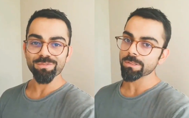Virat Kohli Takes Up Trim At Home Challenge Sports A New Look Don't miss virat kohli's latest flaunts new hairstyle & beard,changes his look & haircut beard style for champion trophy 2018. virat kohli takes up trim at home