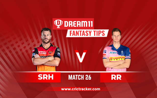 SRH vs RR Prediction, Dream11 Fantasy Cricket Tips: Playing XI, Pitch  Report & Injury Update – IPL 2020, Match 26