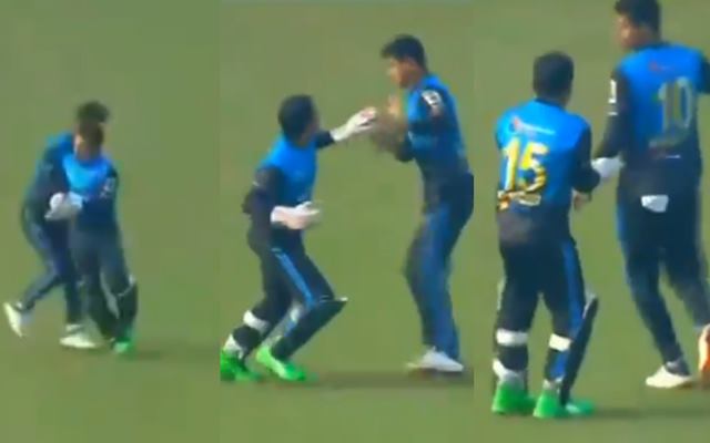 Bangabandhu T20 Cup: Mushfiqur Rahim loses his cool at teammate Nasum Ahmed for interfering while catching
