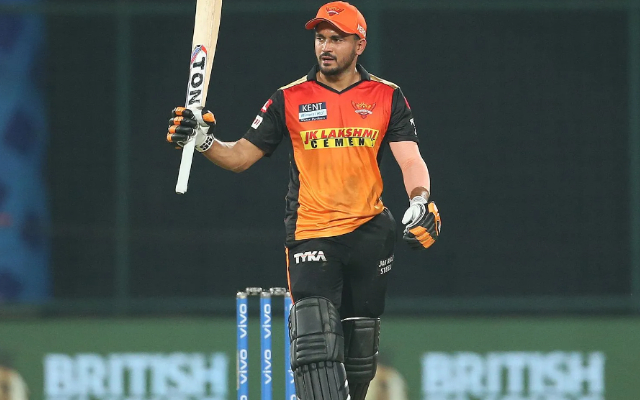 3 Teams that can try Manish Pandey as captain in IPL 2022