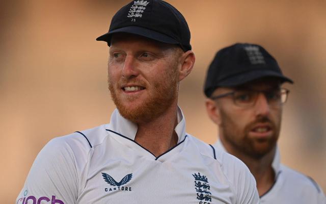 Ben Stokes and Jake Leach